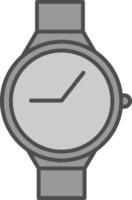 Casual Watch Fillay Icon vector