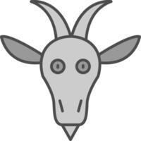 Goat Fillay Icon vector