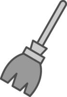 Broom Fillay Icon vector