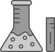 Chemistry Fillay Icon vector