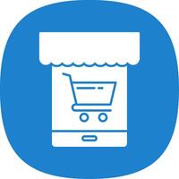 Online Store Fillay Icon vector