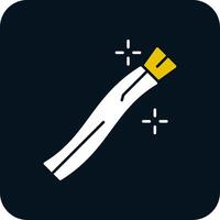 Miswak Glyph Two Color Icon vector