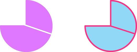 Pie Chart Icon vector