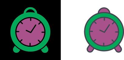 icono de reloj despertador vector