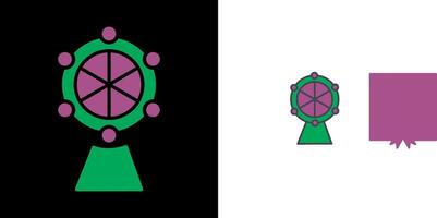 Ferris Wheel Icon vector