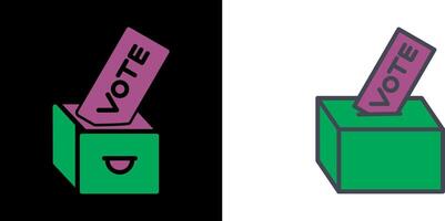 Giving Vote Icon vector