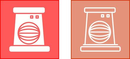 Fan Heater Icon vector