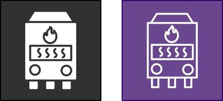 Gas Furnace Icon vector