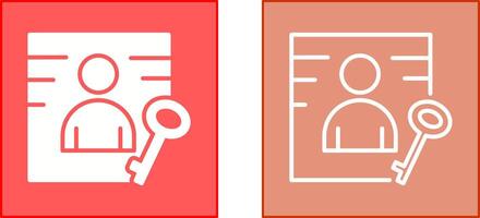 Business Key Icon vector