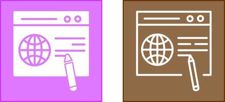 Website Design Icon vector