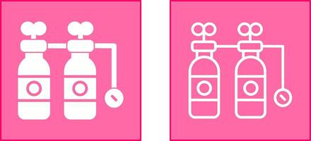 Oxygen Tank Icon vector