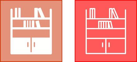 Book Shelf Icon vector