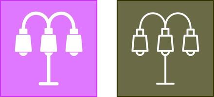 Lamp with stand Icon vector