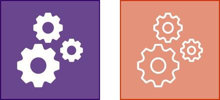 Multiple Cogwheels Icon vector