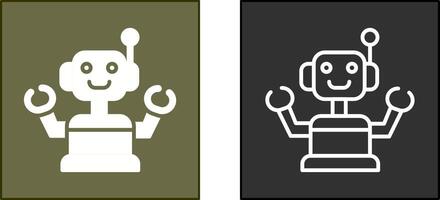 Industrial Robot III Icon vector