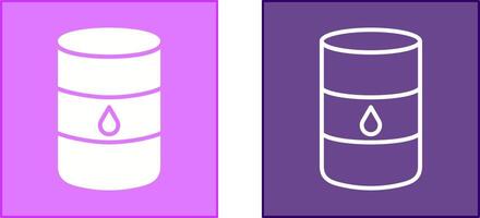 Oil Barrel Icon vector