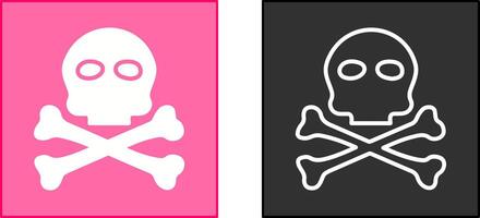 Pirate Skull I Icon vector