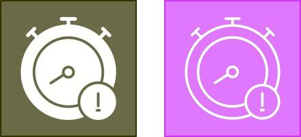 Run Time Icon vector