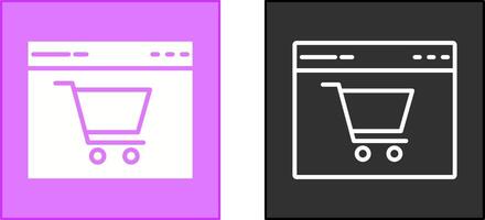 Ecommerce Website Icon vector