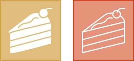 Cake Slice Icon vector