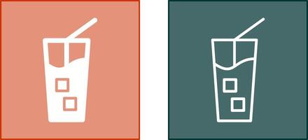 Iced Coffee Icon vector