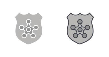 Police Badge Icon vector