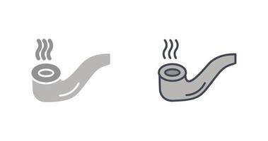 Cigar Pipe Icon vector