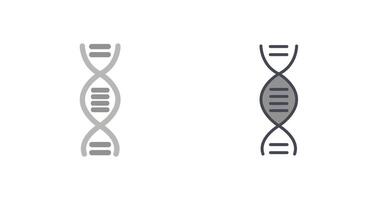 icono de estructura de adn vector