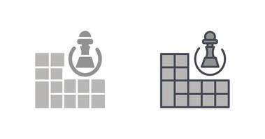 Chess Board Icon vector