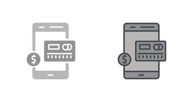 Mobile Banking Icon vector