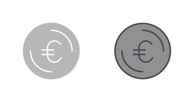 icono del símbolo del euro vector