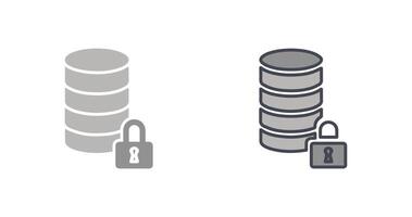 Encrypted Data Icon vector