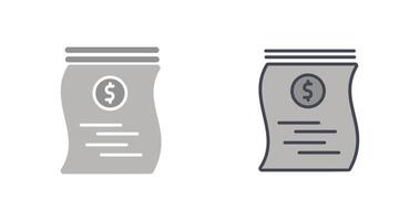 Dollar Bills Icon vector