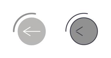 Back Button Icon vector