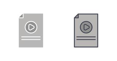 Audio File Icon vector