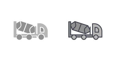 Cement Truck Icon vector