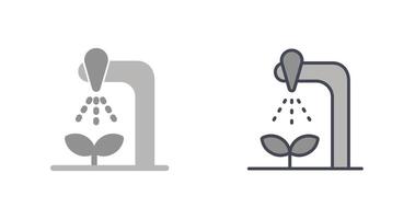 irrigación sistema icono vector