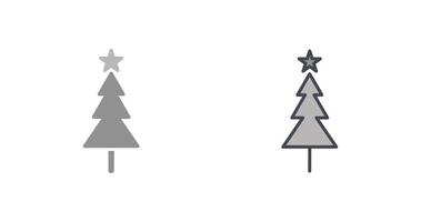 Christmas Tree Icon vector