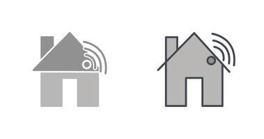 Smart House Icon vector