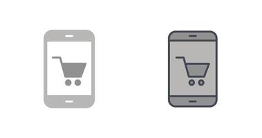 Online Shopping Icon vector