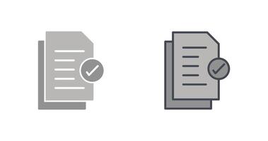 Report List Icon vector