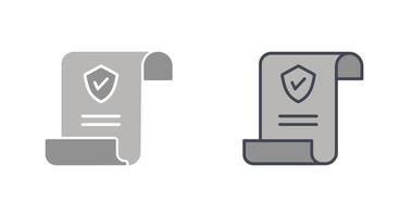 Insurance Policy Icon vector