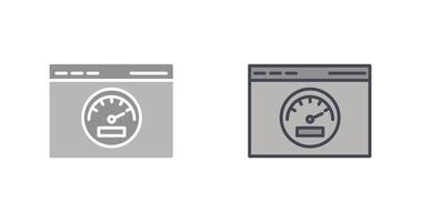 Page Speed Icon vector