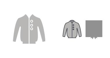 Mens Jacket Icon vector