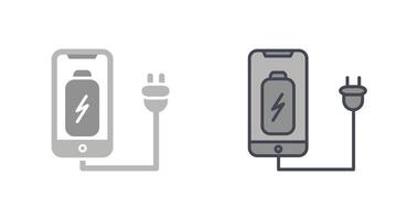 Cell and Plug Icon vector