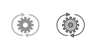 Conversion Setting Icon vector