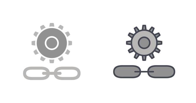 Link Optimization Icon vector