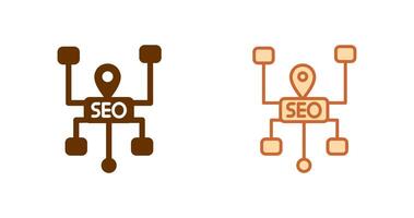 SEO Structure Icon vector