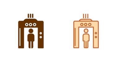 Airport Security Icon vector