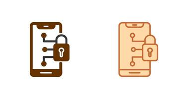 Secure Device Icon vector